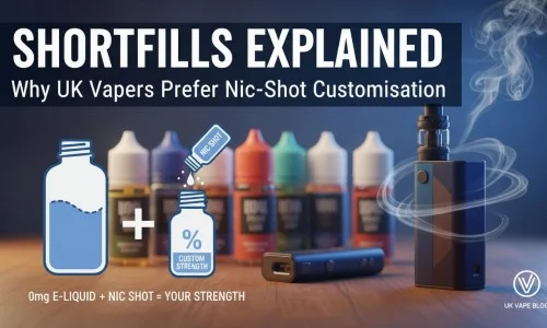 Why UK Vapers Prefer Nic-Shot Customisation