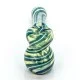 Teal Stripes Hammer Bubbler Teal Stripes Hammer Bubbler
