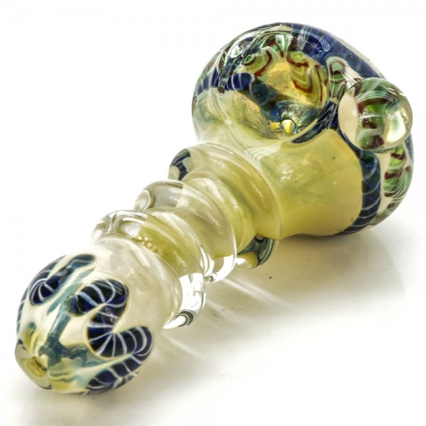 Owl Double Glass Bowl For Smoking Weed