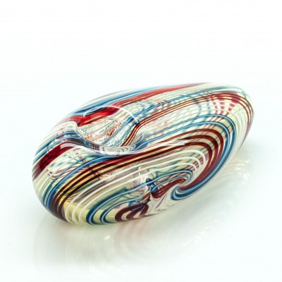 Spoon Glass Pipe 3" Swirl Lines
