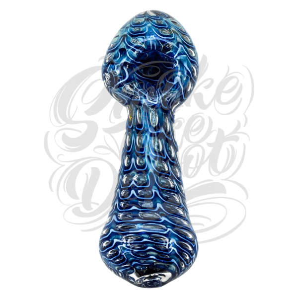 Blue Mushroom Marijuana Pipe