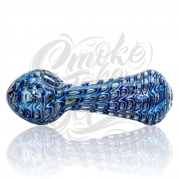Blue Mushroom Marijuana Pipe