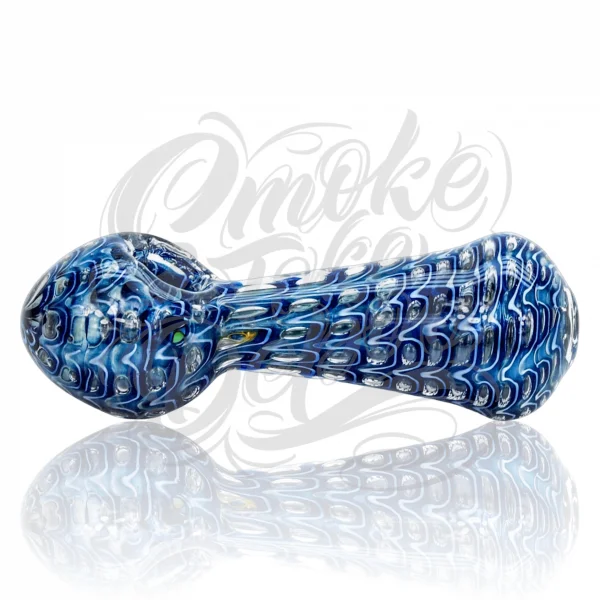 Blue Mushroom Marijuana Pipe