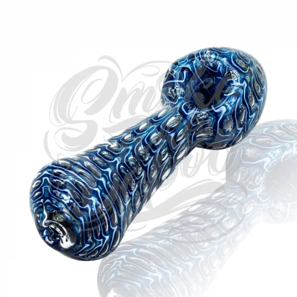 Blue Mushroom Marijuana Pipe